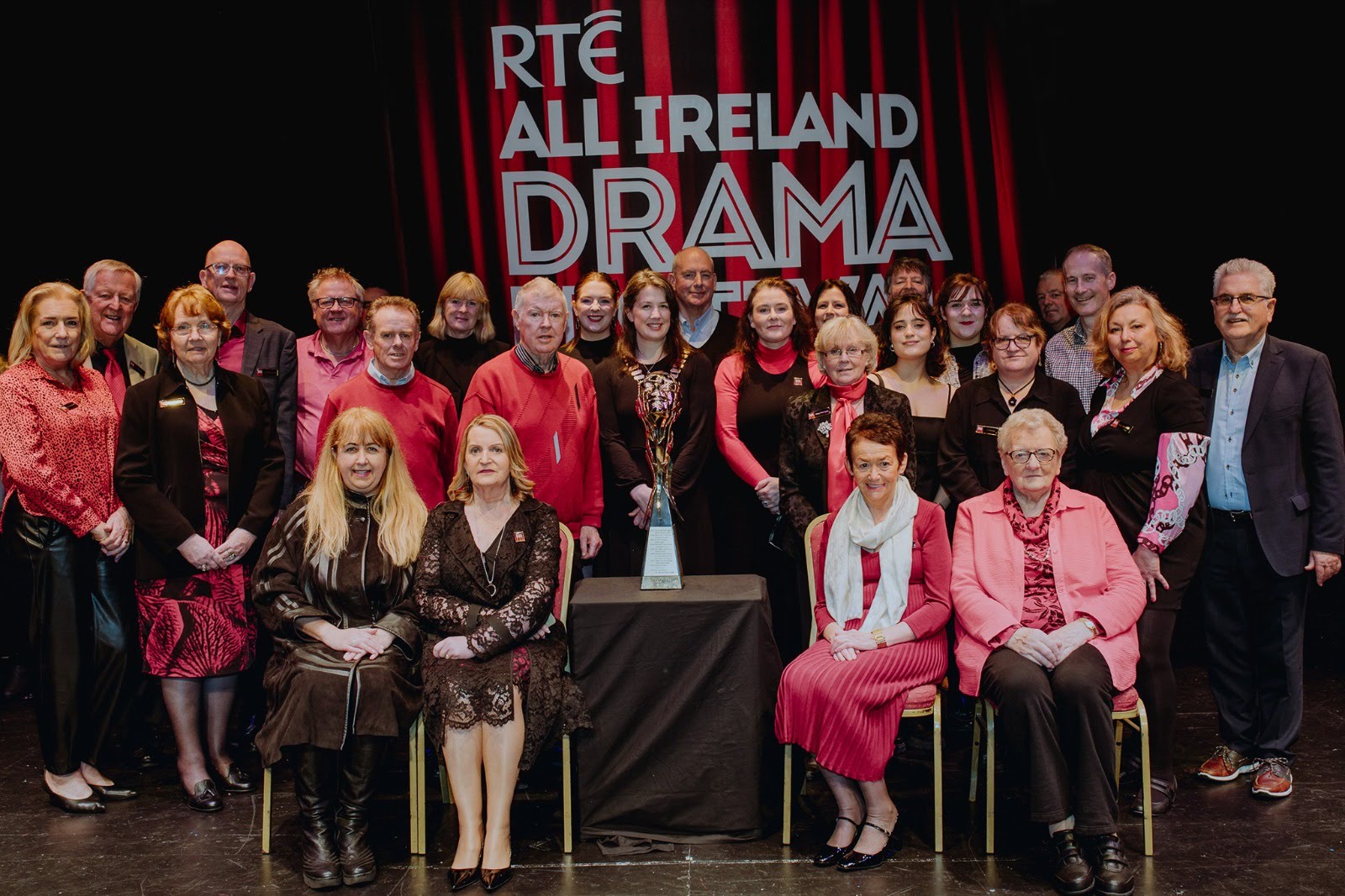 RTÉ All Ireland Drama Festival committee group picture