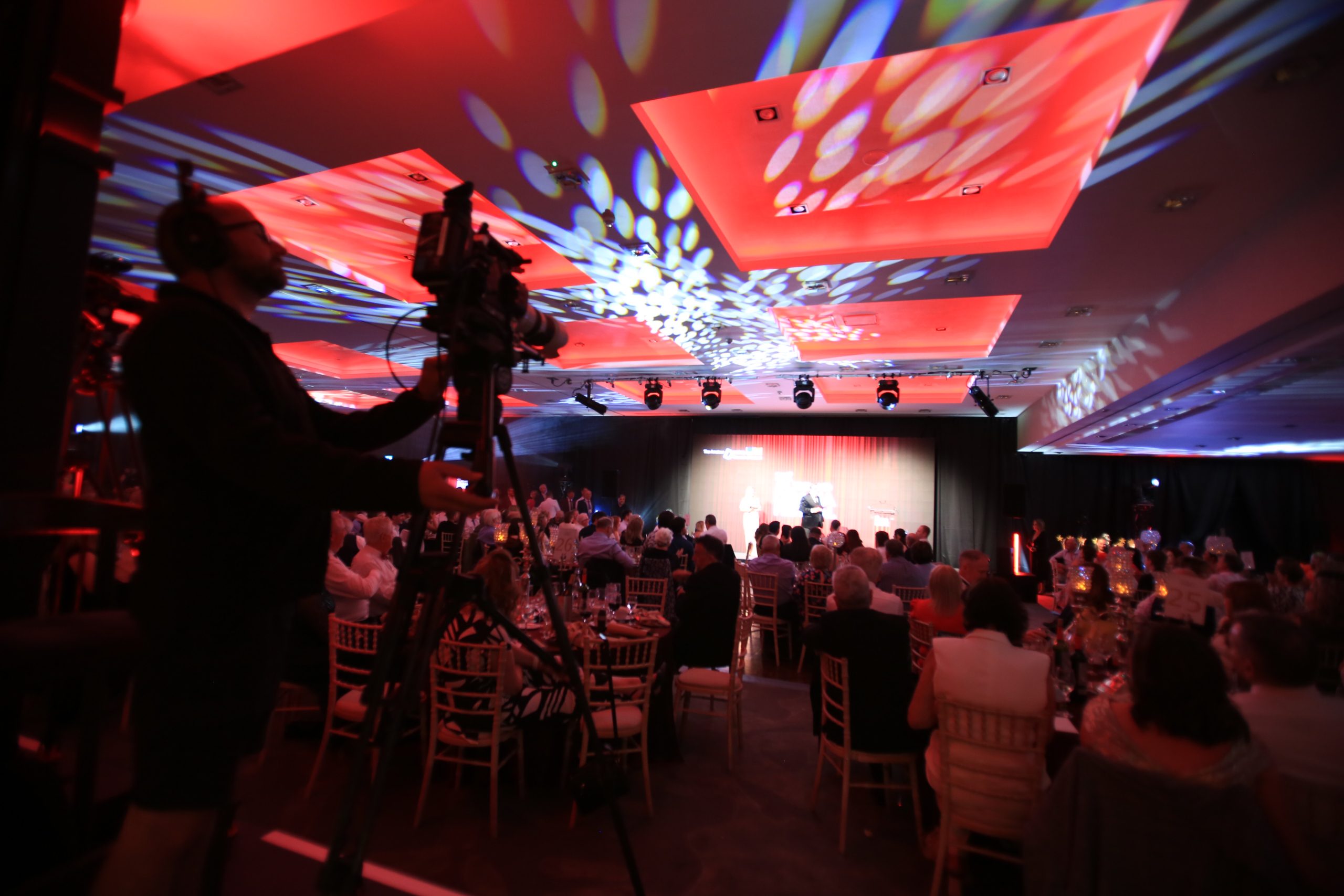 Red Stage Curtains
