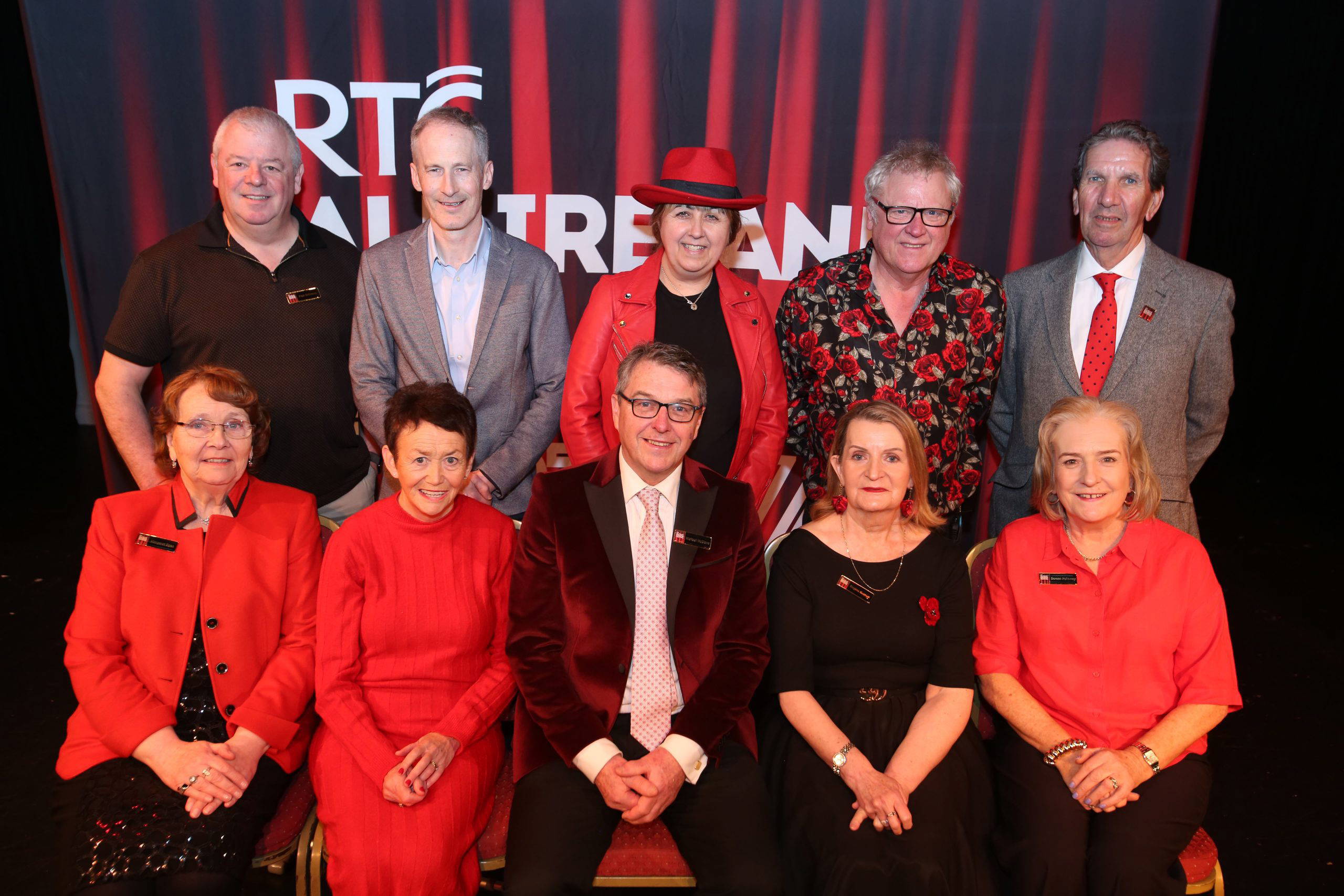 RTÉ All Ireland Drama Festival committee group picture