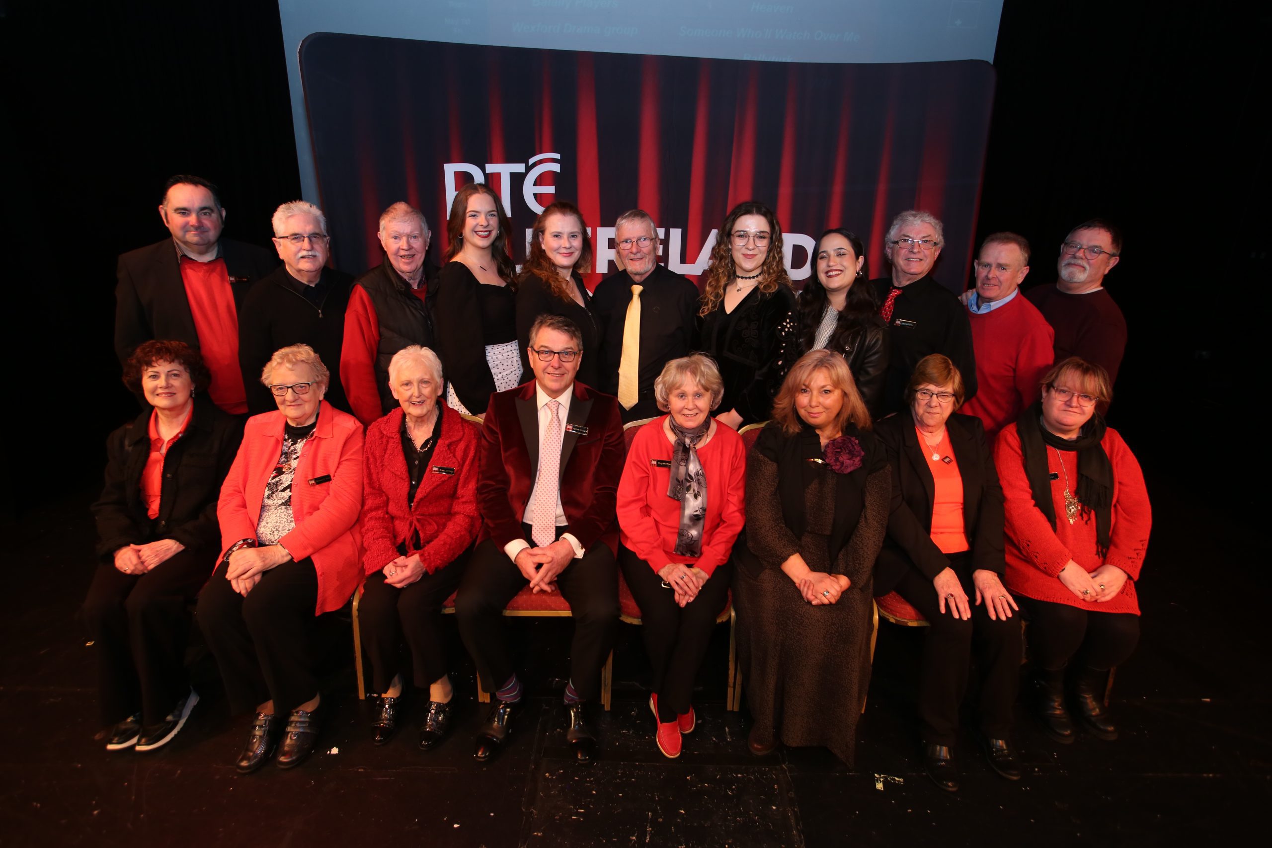 RTÉ All Ireland Drama Festival committee group picture